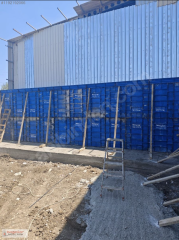 Güçlendirilmiş İstinat Beton Kalıbı - Kuşaksız & Askersiz Sac Sistem