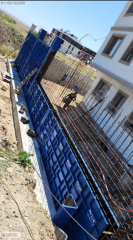 Güçlendirilmiş İstinat Beton Kalıbı - Kuşaksız & Askersiz Sac Sistem