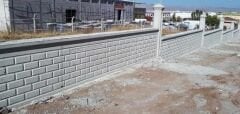 Şarkışla Hazır Kalıp Bahçe Duvarı Yapımı - Modeller ve Fiyatlar