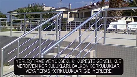 Küpeşte Kalıbı ve Kullanım Alanları
