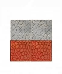 40x40 Gri Örümcek Desenli Beton Kaldırım Taşı