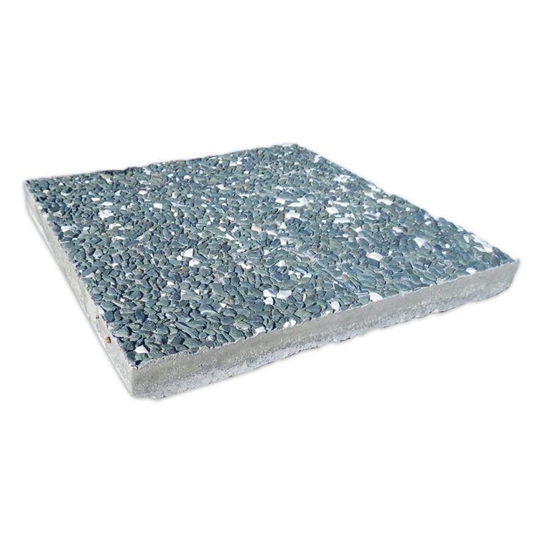 40x40 Yeşil Çakıl Beton | Bahçe Zemin Kaplaması, Doğal Taş Görünümü