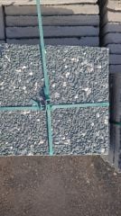 40x40 Yeşil Çakıl Beton | Bahçe Zemin Kaplaması, Doğal Taş Görünümü