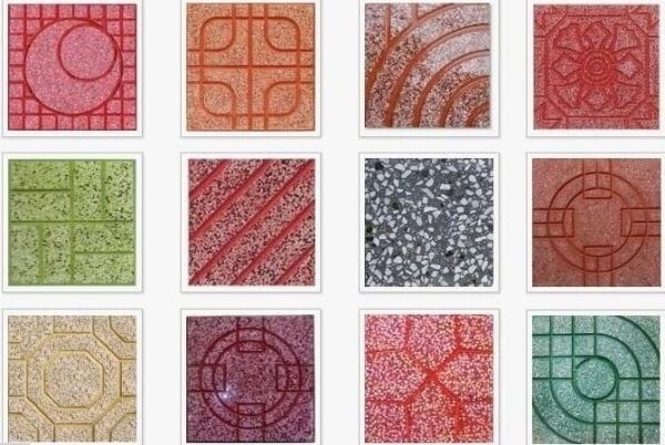 Production Process of Terrazzo Tiles
