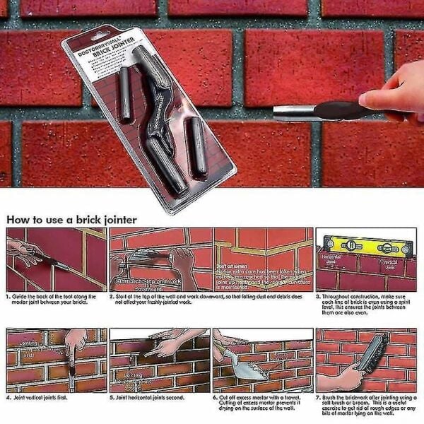 Duvar Tuğlası Derz Namlu Derz Seti