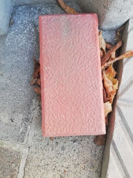 Sulu Döküm Parke Taşı 10x20x4 cm