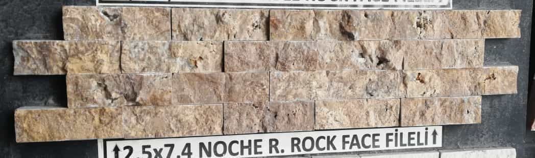 2,5x7,4 Noche R. Rock Face Fileli Patlatma Taş