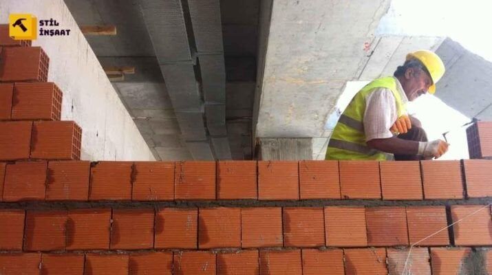 Güneşli Pres Tuğla Duvar Örme Ustası M2 Fiyatları