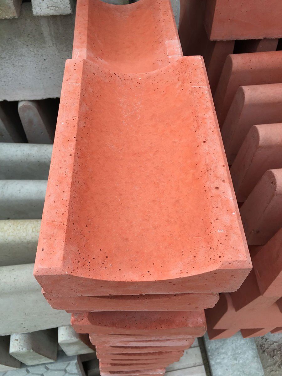 Islak Döküm Karo Su Oluk Taşı