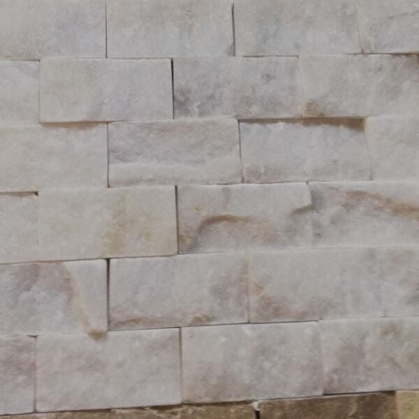 5x10 Patlatma Taş Beyaz Fileli