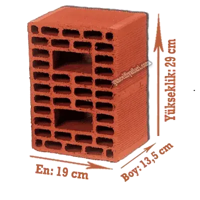 13,5 tuğla fiyatları