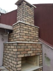 Tuğladan Barbekü