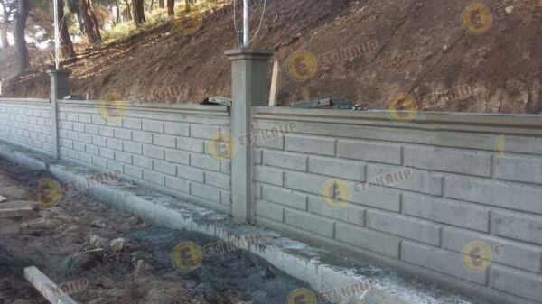 184 / Pirket Desen Beton Duvar Kalıbı - Dayanıklı ve Estetik
