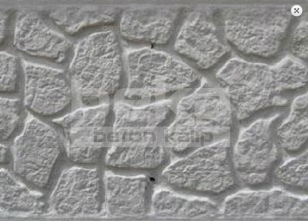 P01-Doğal Taş Desenli Beton Kalıp - Estetik ve Dayanıklı