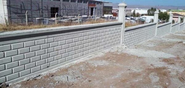 Şarkışla Hazır Kalıp Bahçe Duvarı Yapımı - Modeller ve Fiyatlar
