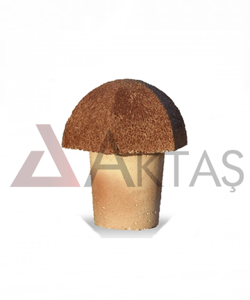 Kırmızı Mozaikli Taş Mantar