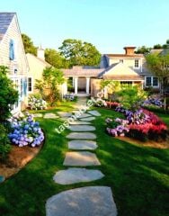 Doğal Serbest Boy Sarı-Gri Kayrak Duvar Kaplama Taşı (Ton/M² Fiyatı İçin Arayınız)