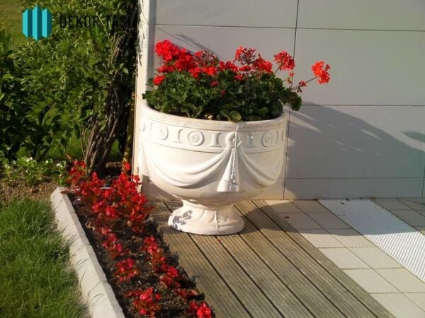 Zonguldak Modeli Beton Saksı - Klasik Tasarım