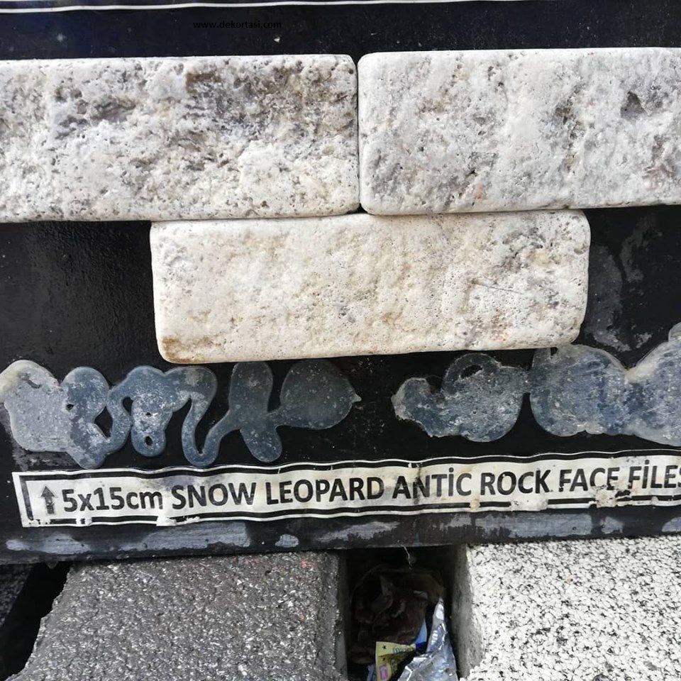 5X15 Snow Leopard Antic Rock face Filesiz