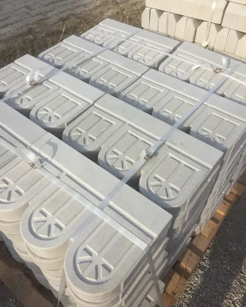 Kubbeli 45 cm Beton Bordür Taşı Fiyatı
