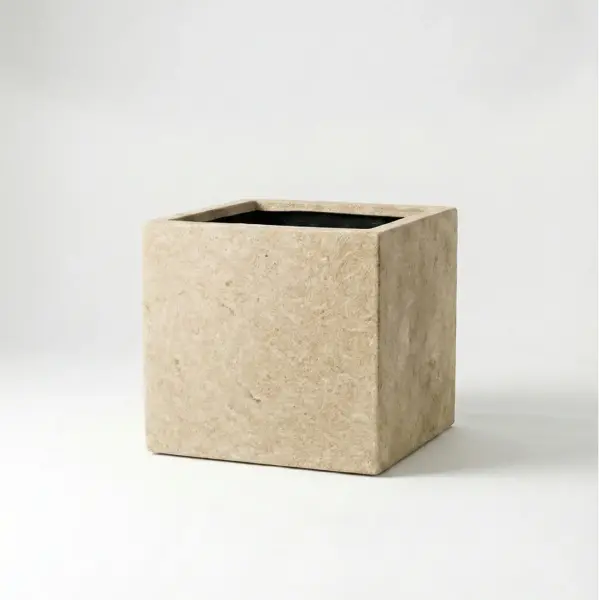 Beton Kare Saksı 30x30x30 cm