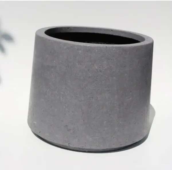 Modern Yuvarlak Beton Saksı – 30 / 55 / 75 Litre Dekoratif Bahçe ve İç Mekan Saksısı