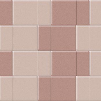 Parke Taşı 2'li Tuğla Formu 6 CM (Pembe & Bej Tonları)