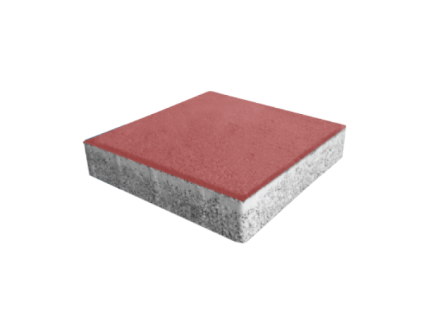 Plak Taşı 30x30x8 cm (Kırmızı)