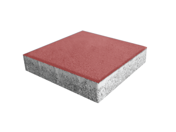 Plak Taşı 20x20x8 cm (Kırmızı)