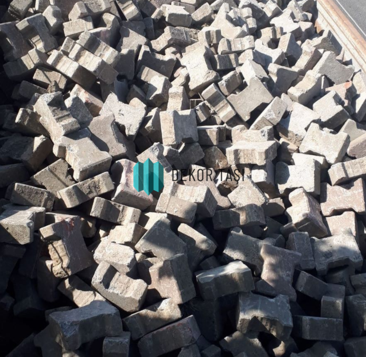 İkinci El Parke Taşı (Ekonomik ve Geri Dönüştürülmüş Beton Parke)