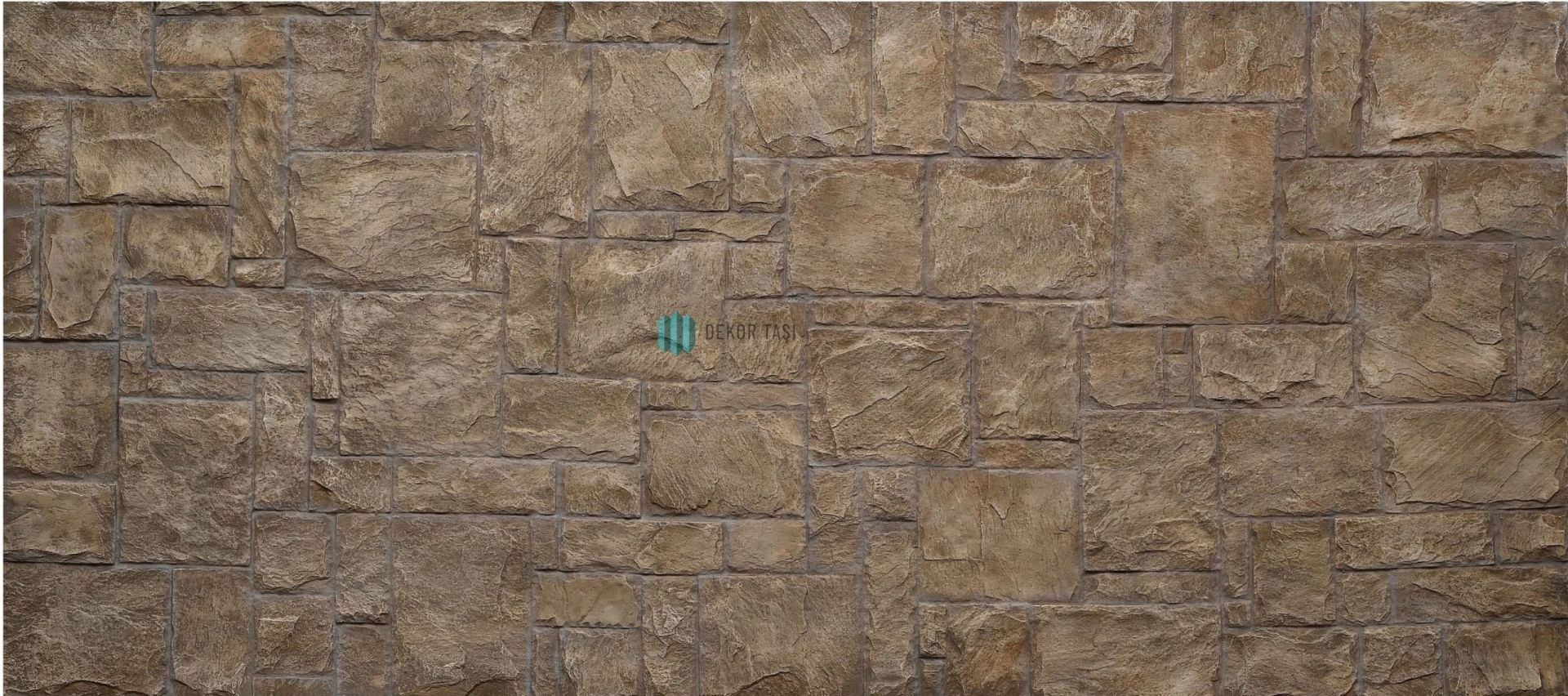 Kahverengi Kayrak Taş Duvar paneli