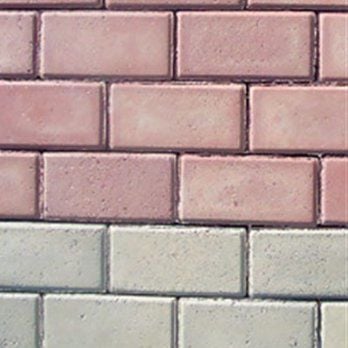 Tekli Prizma Parke Taşı 8 cm | Gri & Kırmızı Zemin Çözümleri