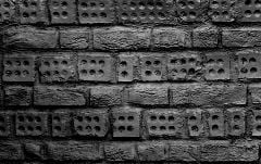 Nostaljik Dokulu Delikli Tuğla Panel