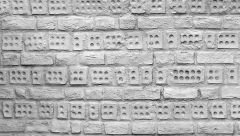 Nostaljik Dokulu Delikli Tuğla Panel