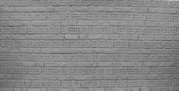 Nostaljik Dokulu Delikli Tuğla Panel