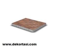Renk Karışımı Parke Taşı Bej