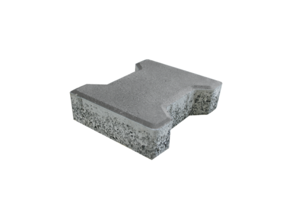 Gri Kilit Parke Taşı 6 cm