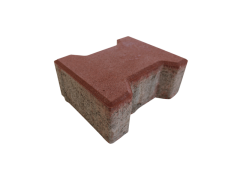 Kırmızı Kilit Parke Taşı 8 cm