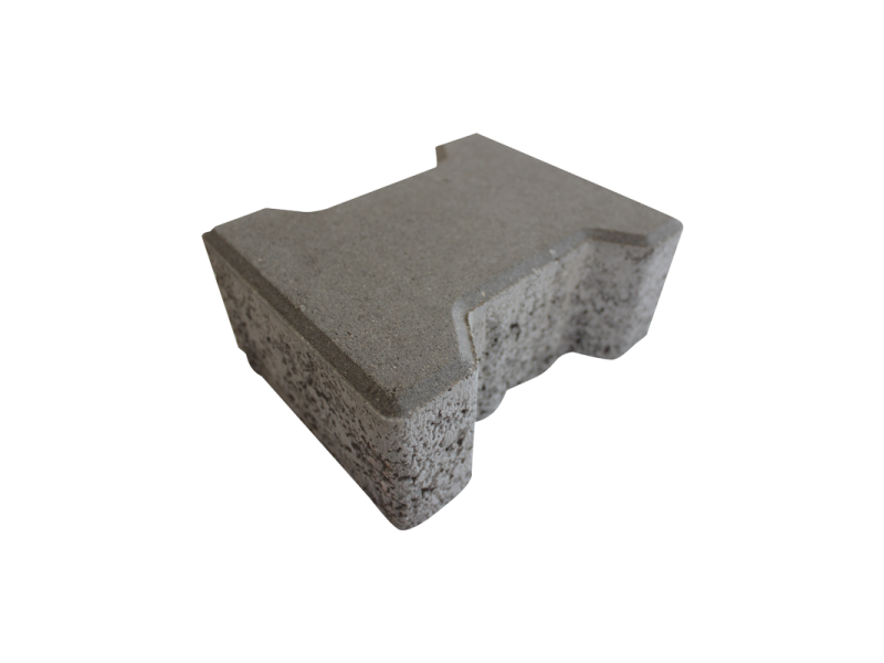 Gri Kilit Parke Taşı 8 cm