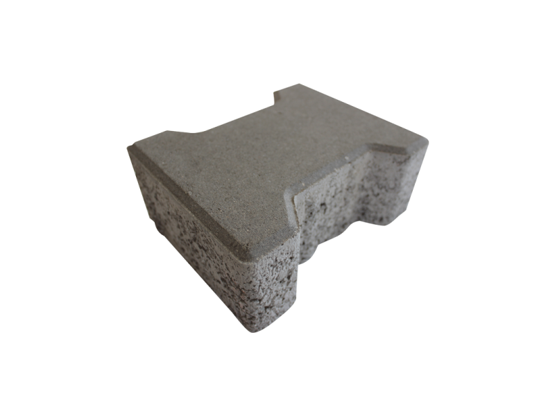 Gri Kilit Parke Taşı 8 cm