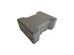 Gri Kilit Parke Taşı 8 cm