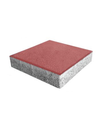 Kırmızı Beton Plak Taşı 50×50