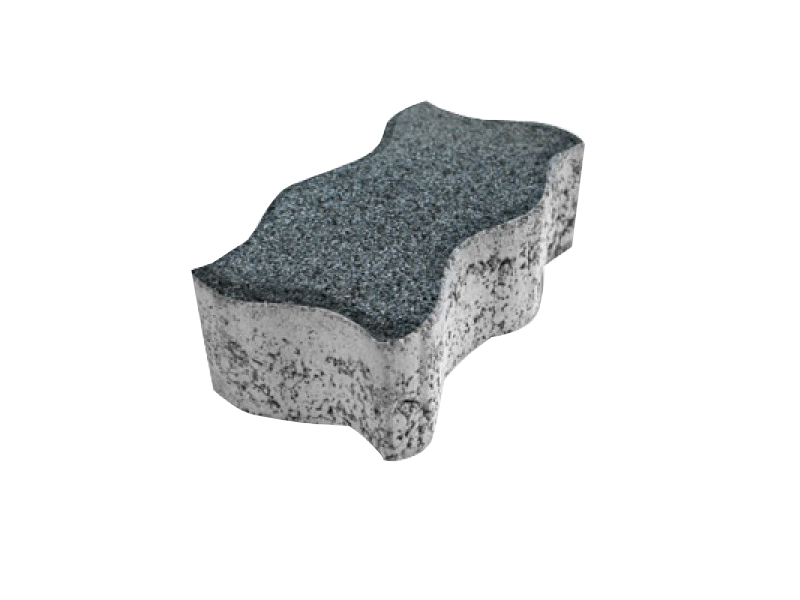 Bazalt Kumlamalı S Parke Taşı