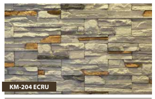 Ecru Modeli Krater Taş Duvar Kaplama