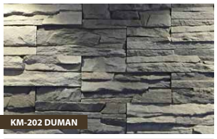 Duman Modeli Krater Taş Duvar Kaplama