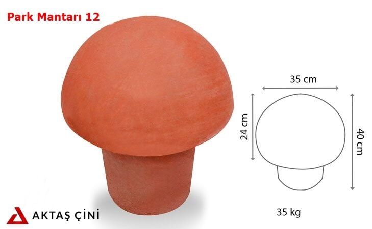 Beton Park Mantarı 35x40x24 cm, 35 kg - Ankara