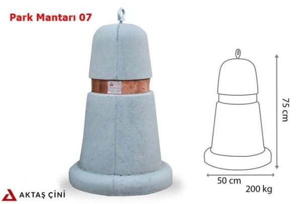Park Mantarı 07 - 75x50 cm, 200 kg
