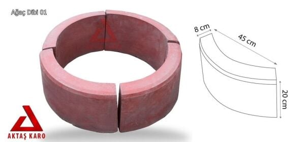 Ağaç Dibi 01 Round Tree Base Border: Enhance Your Garden with Style and Function