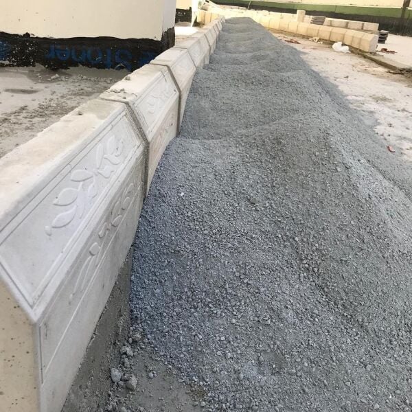 SÜSLÜ BAHÇE BORDÜR 50X22 Gri Adet Fiyat