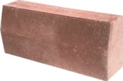 Kırmızı Bahçe Bordürü 20x50x12 cm | Beton Bahçe Bordür Taşı Fiyatları | Dayanıklı & Canlı